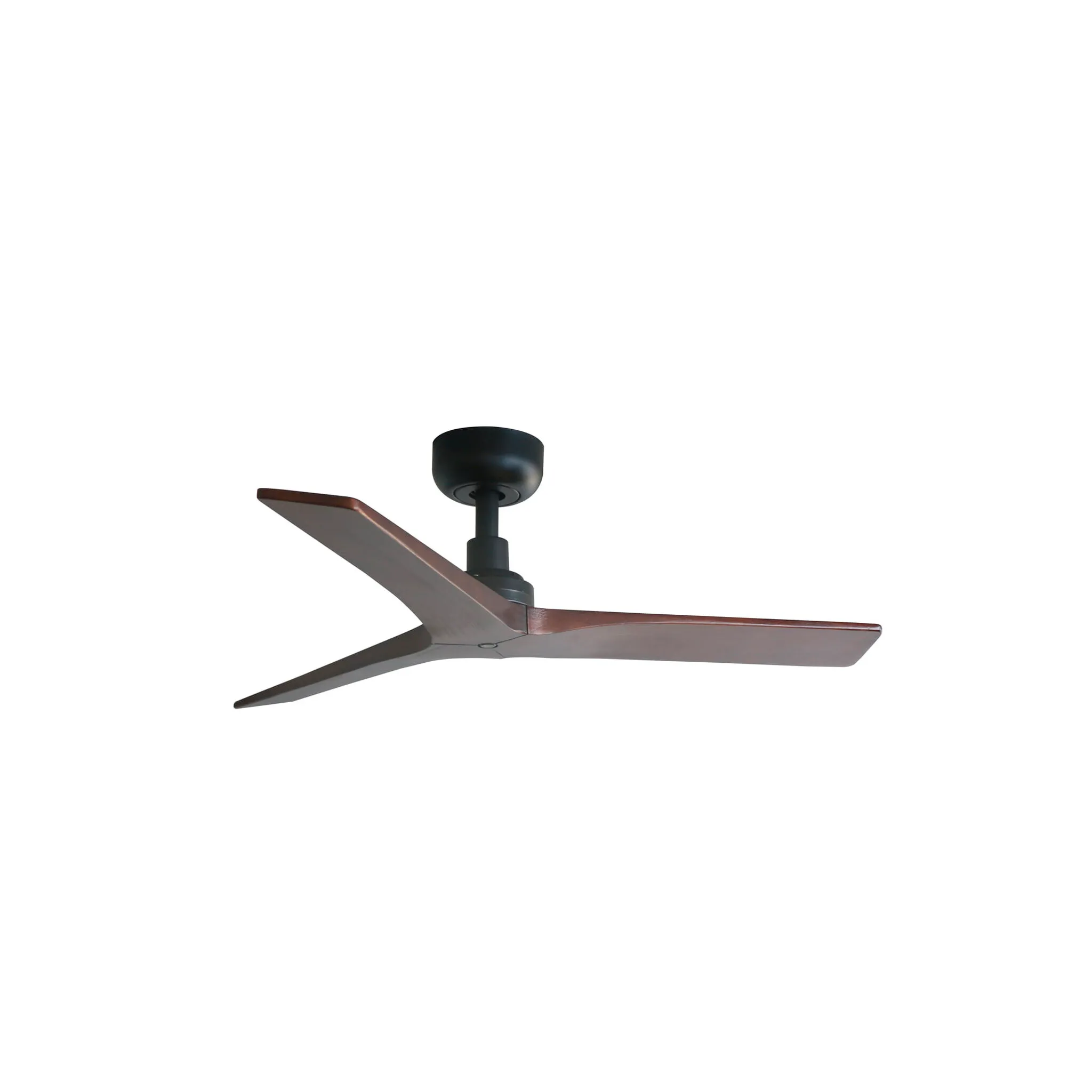 KLIM S Ø925mm BLACK 3 BLADES DARK WALNUT WOOD