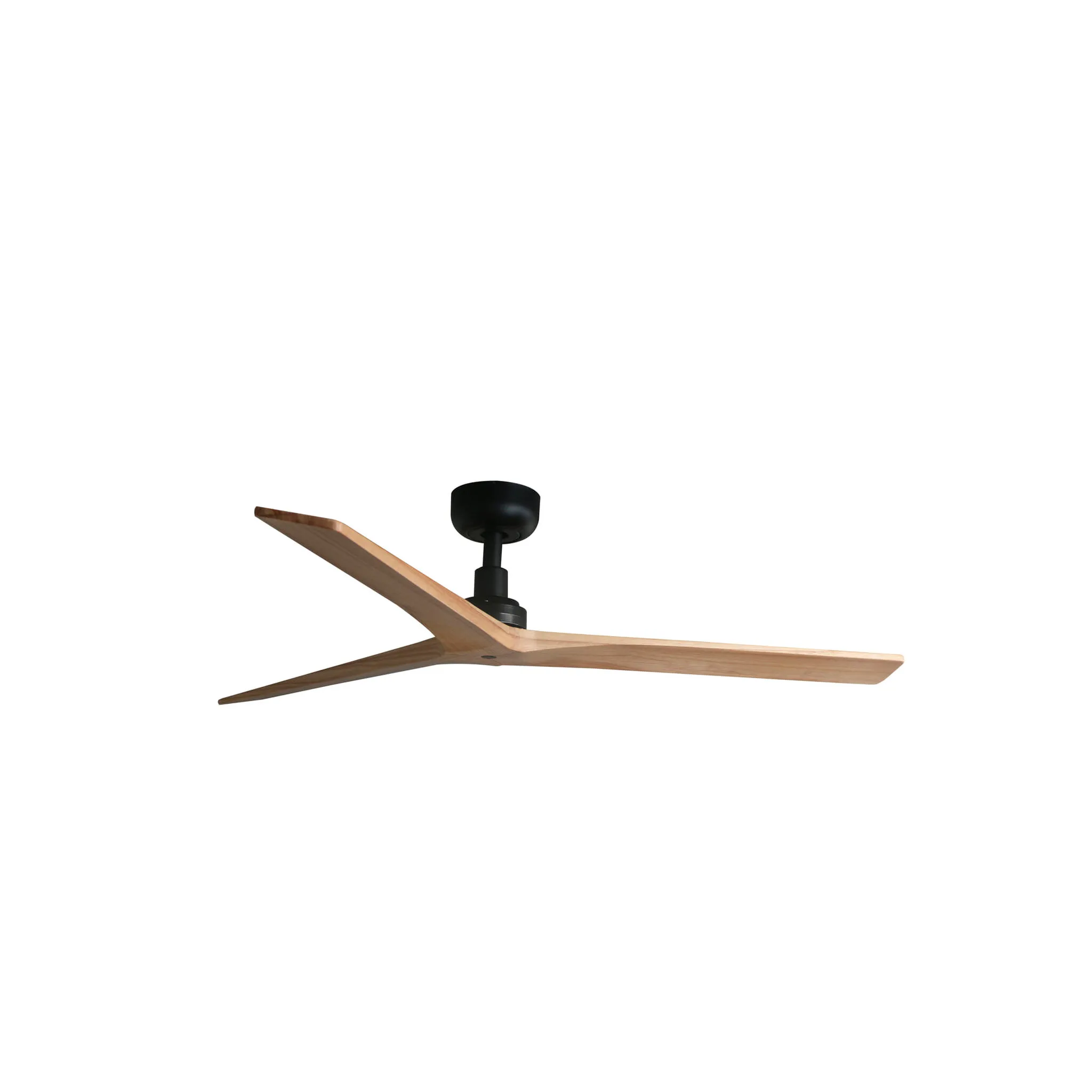 KLIM M Ø1250mm BLACK 3 BLADES LIGHT OAK