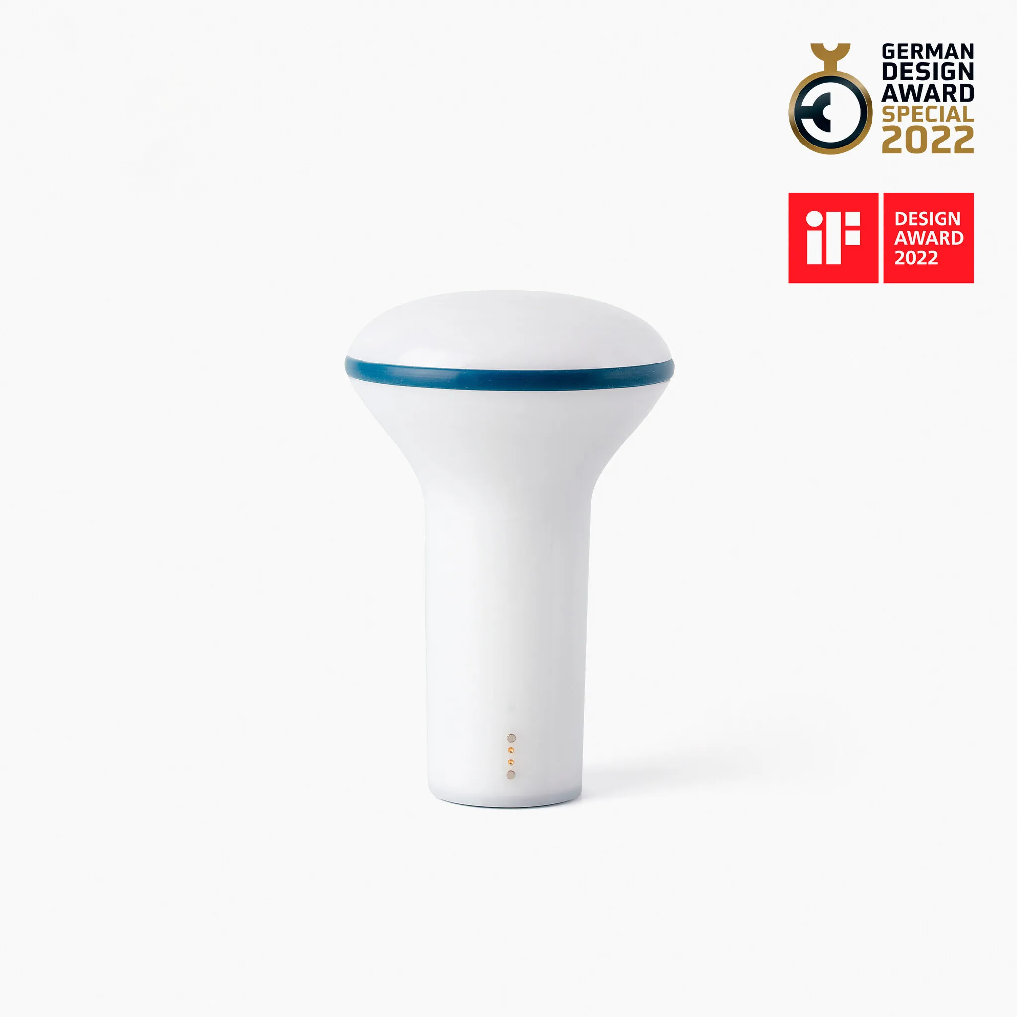 BUDDY PORTABLE LAMP WHITE Y DARK BLUE 3W