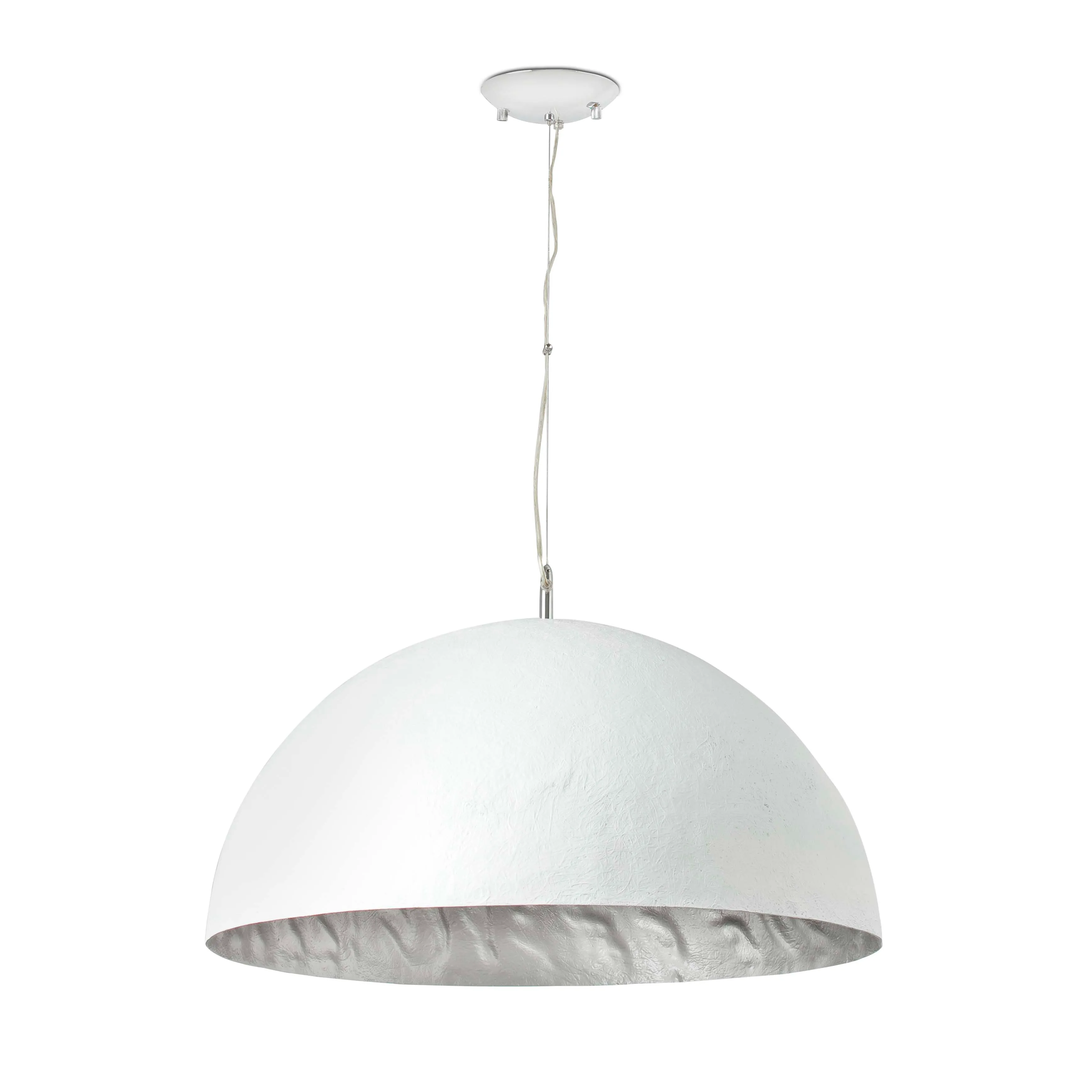 MAGMA-Q WIT AND SILVER PENDANT LAMP 3 X