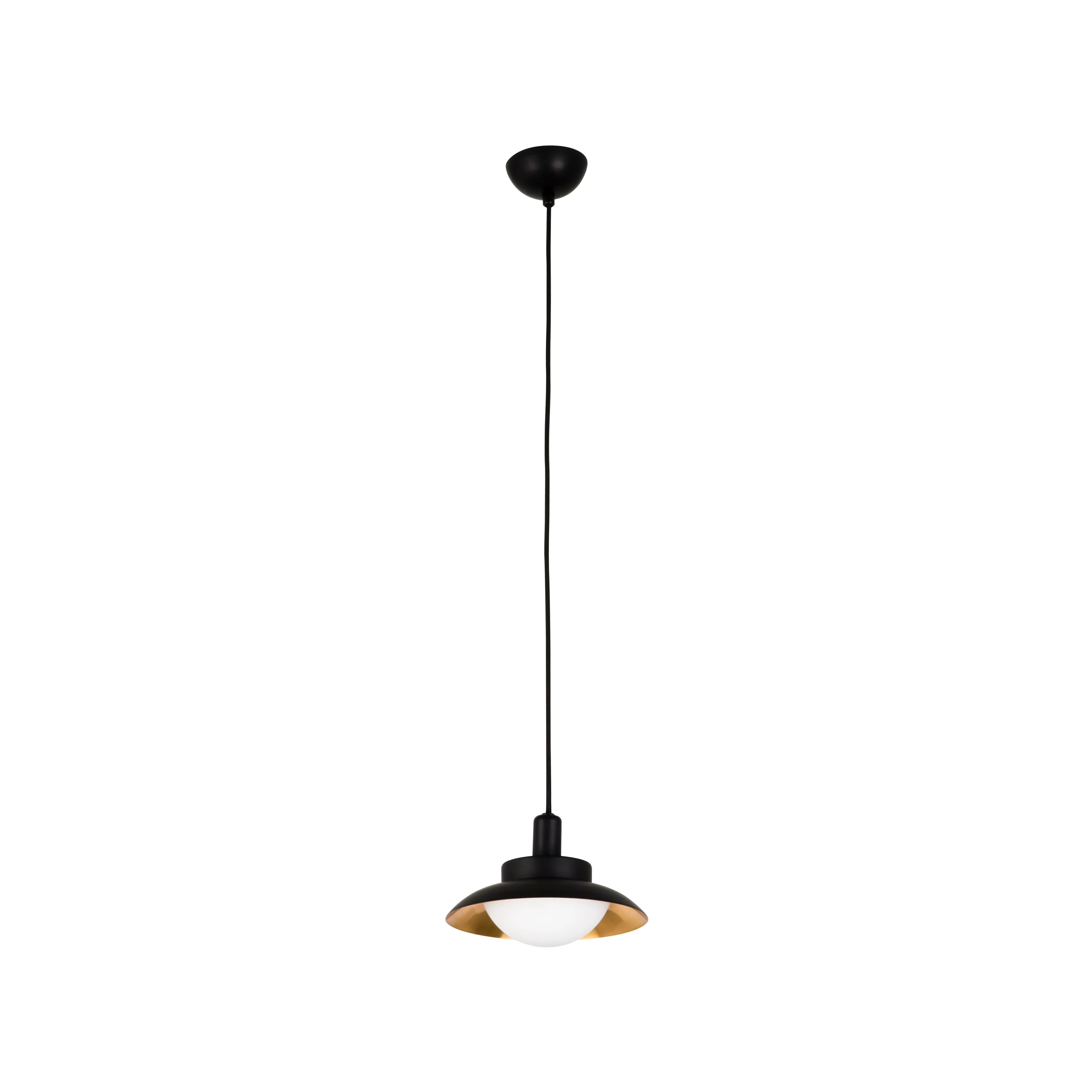 SIDE LED ZWART/COPPER PENDANT LAMP G9