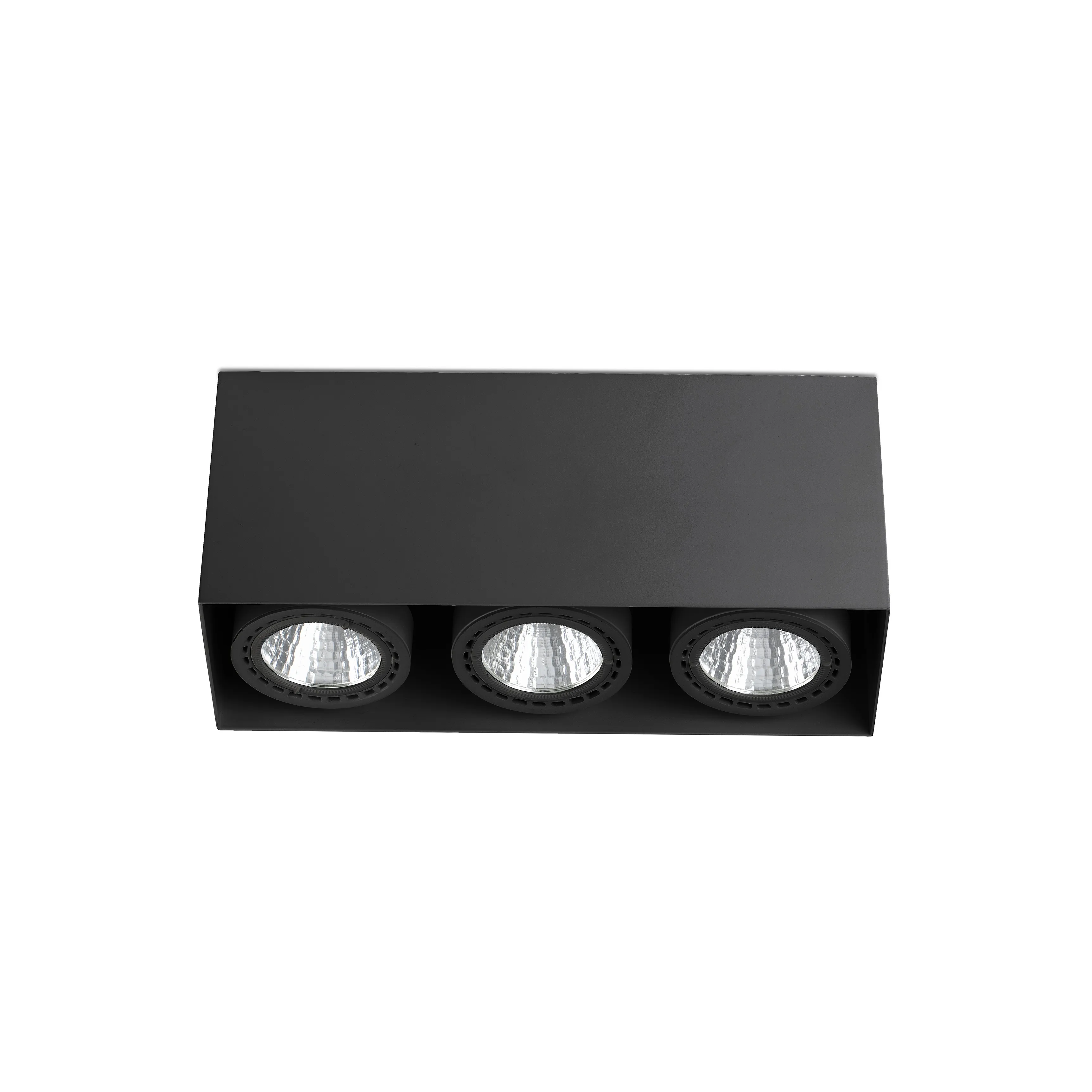 TEKO 3 ZWART LED HE 72W 2700K 20º