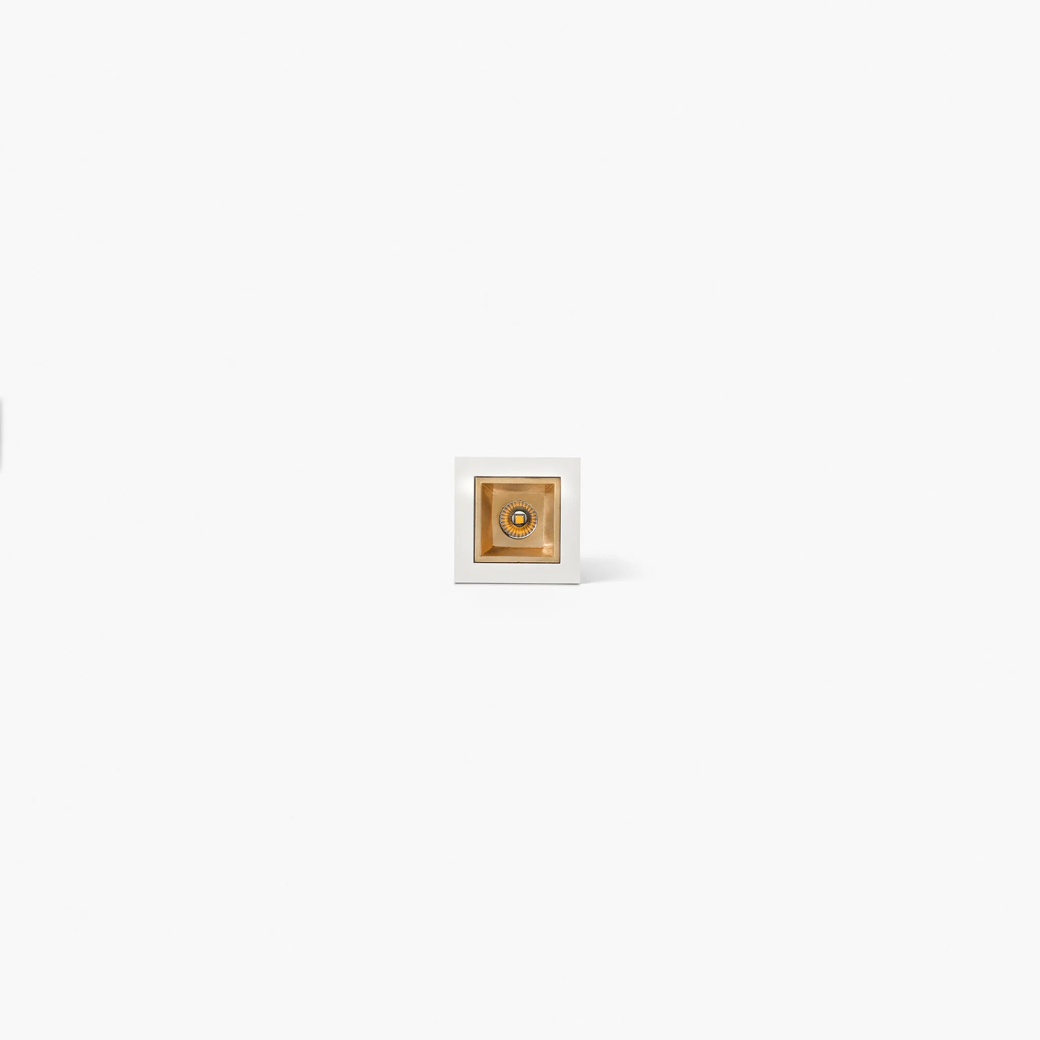 TROOP recessed white-gold 2W 36° 2700K