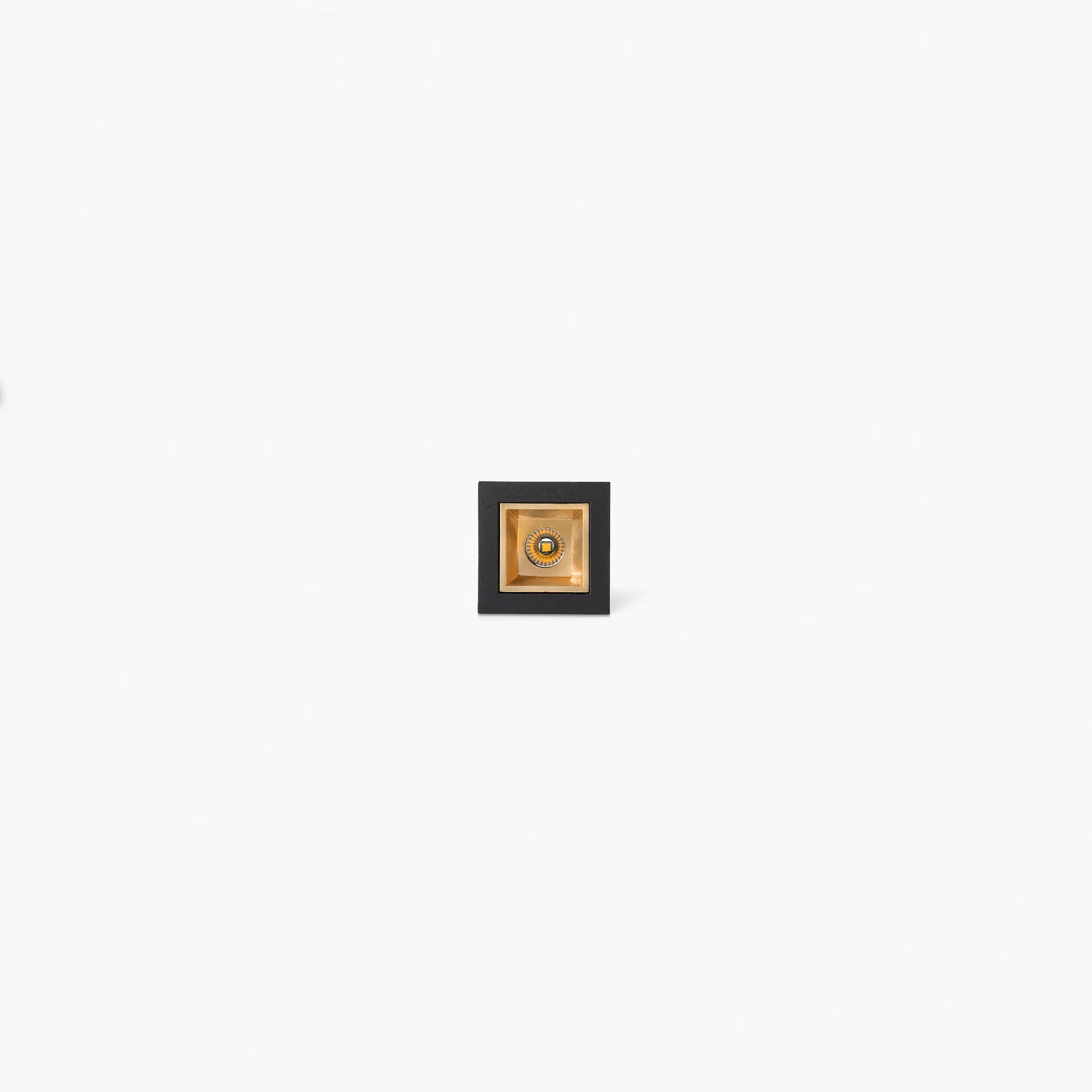 TROOP recessed black-gold 2W 36° 2700K