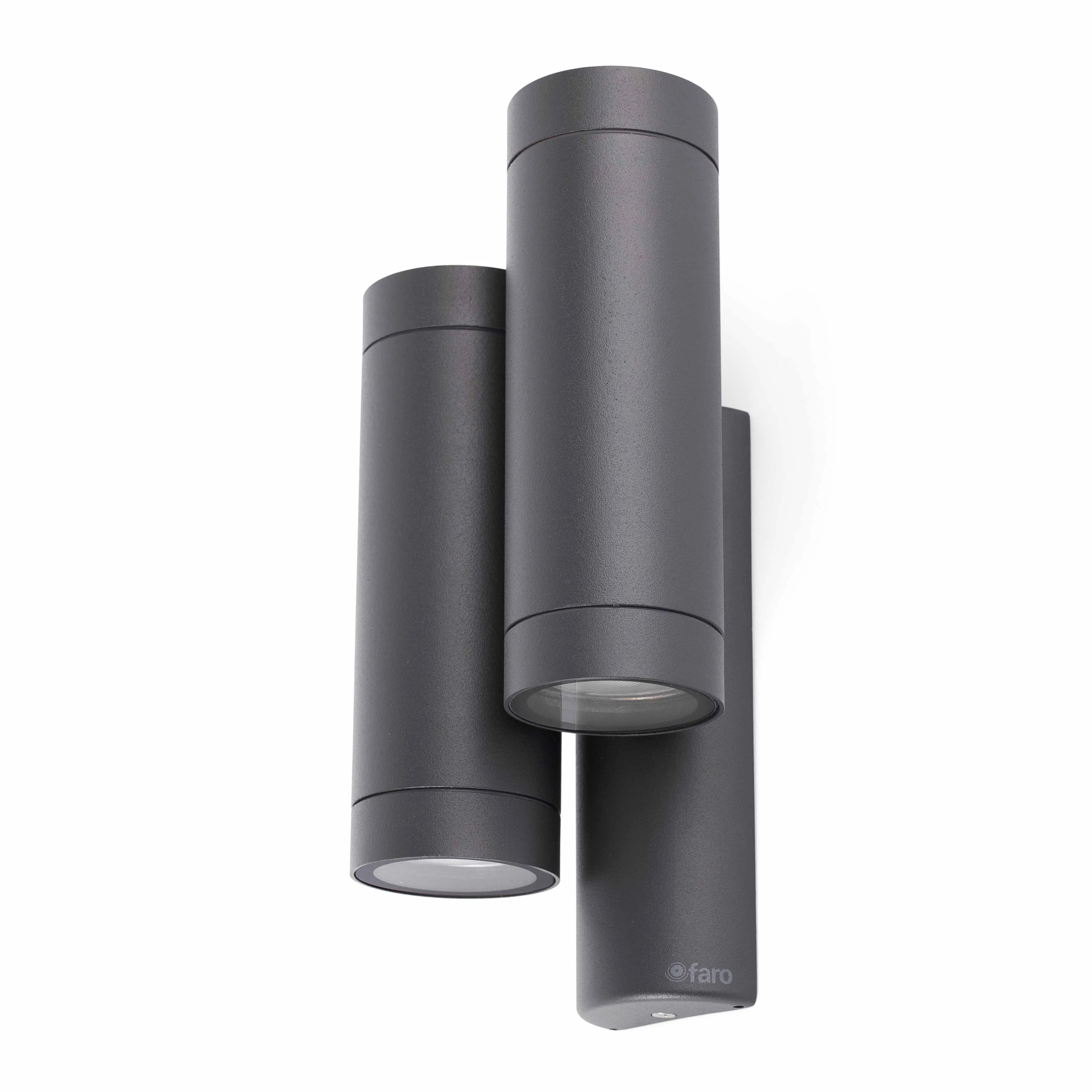STEPS DARK GRIJS MUUR LAMP DOUBLE GU10