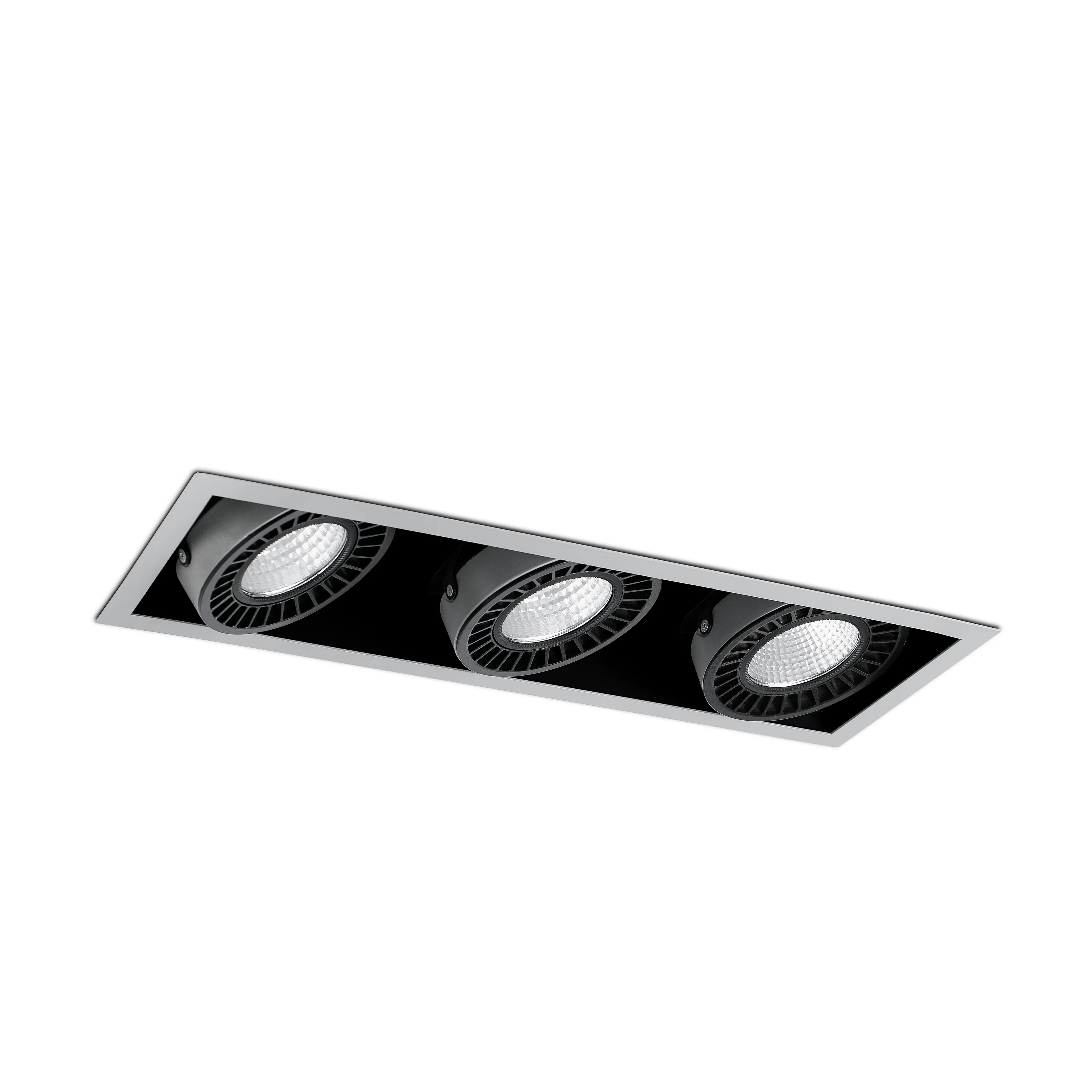 COLIN-3 GRIJS DOWNLIGHT LED RETAIL 72/108W PAREL WH