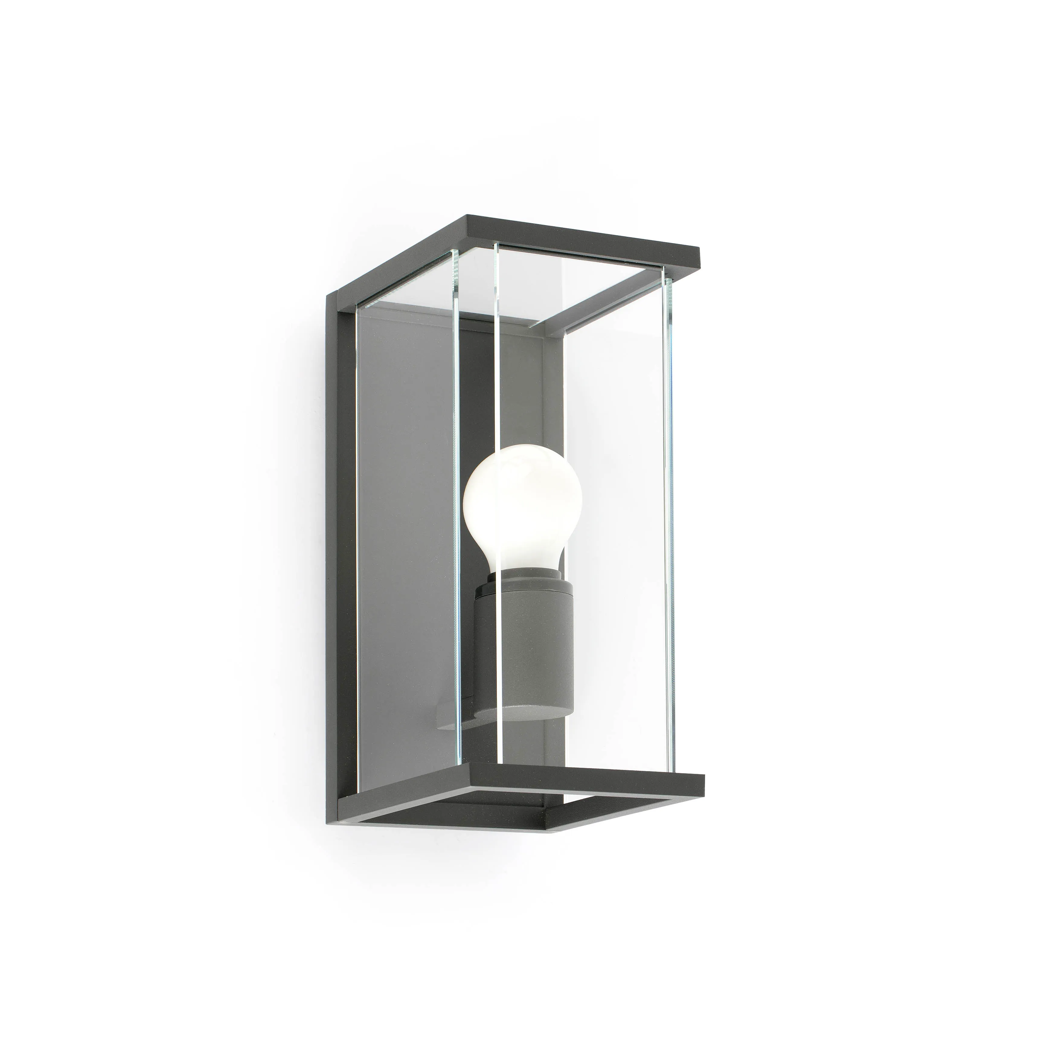 NALA DARK GRIJS MUUR LAMP E27
