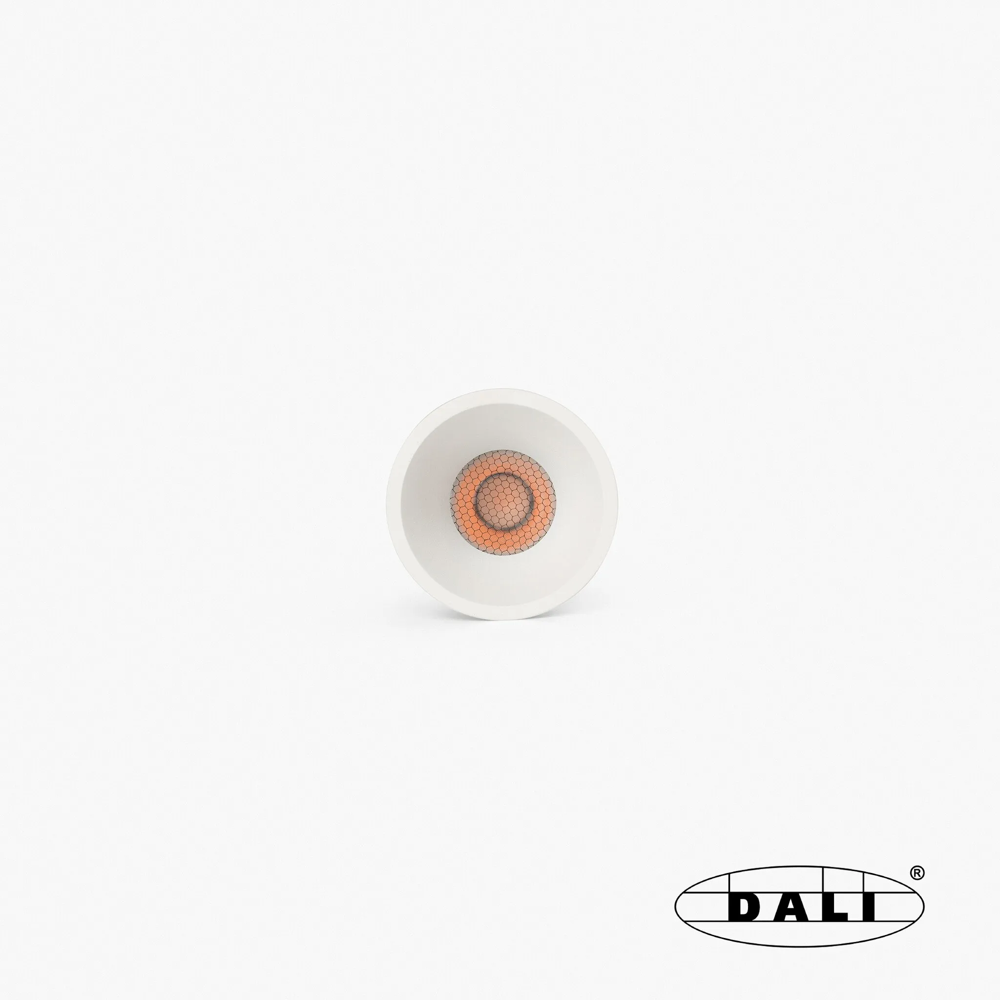 TULIPA White recessed downlight 7W 55°