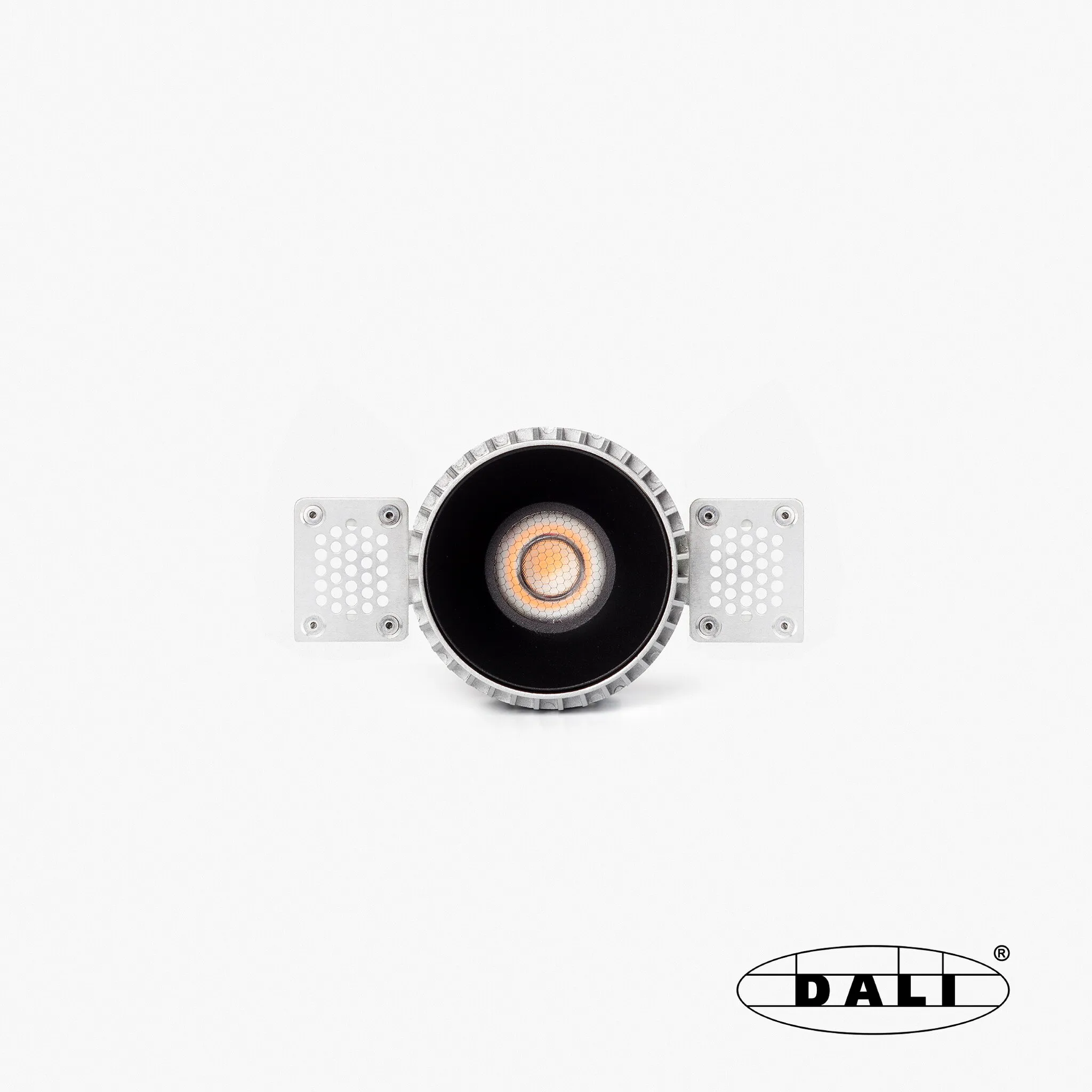 TULIPA Black recessed trimless downlight