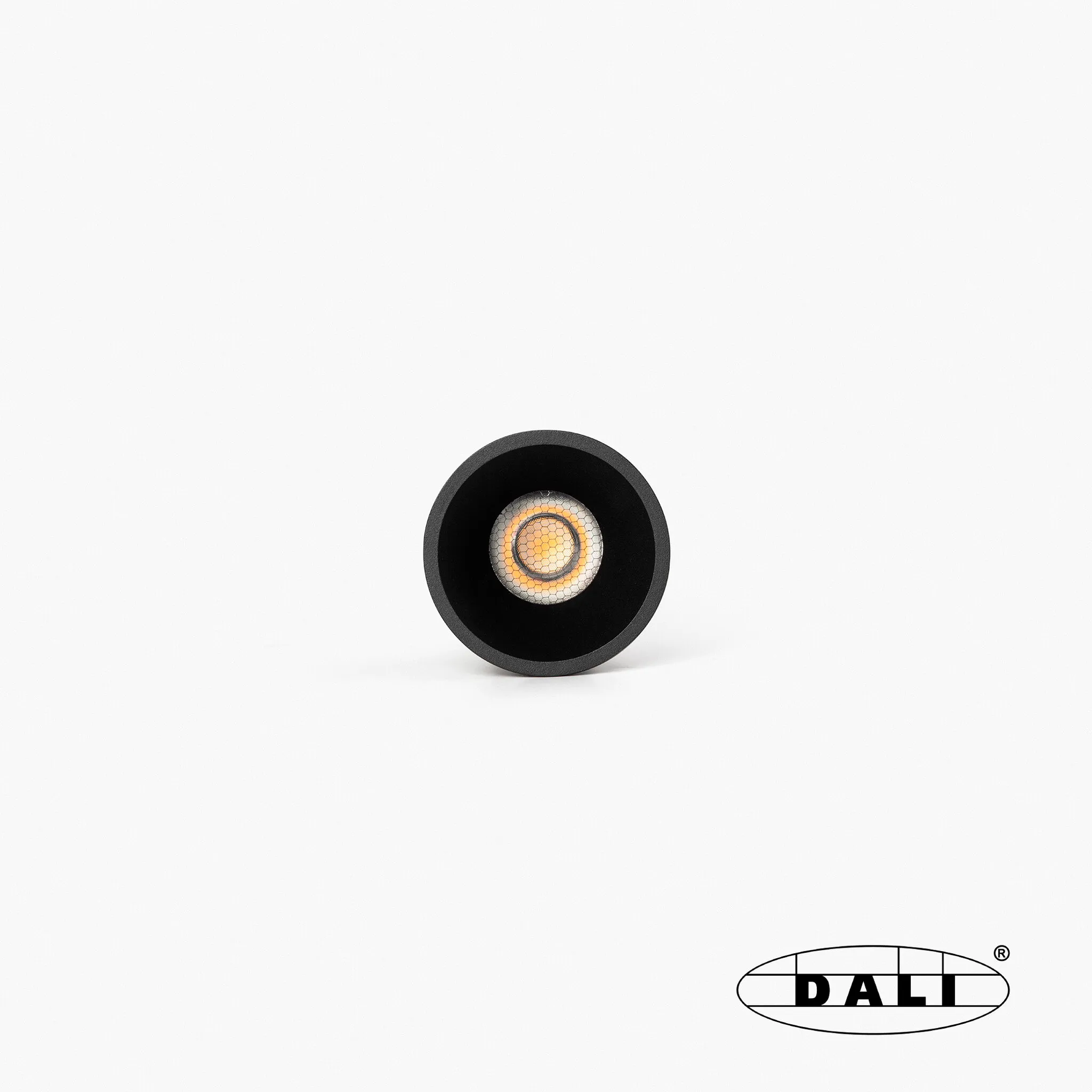 TULIPA Black recessed downlight 10W 15°