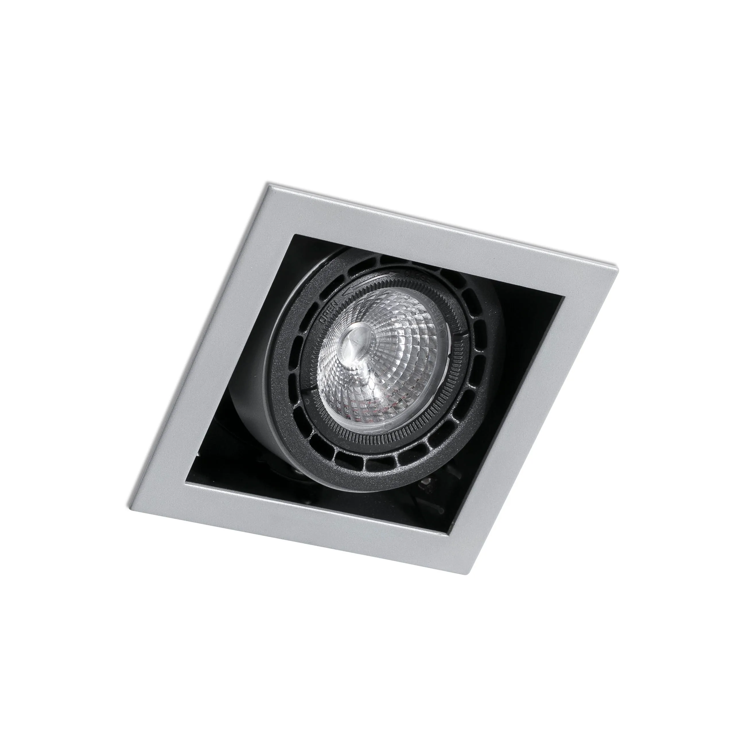 NANO-COLIN-1 GRIJS DOWNLIGHT LED 7/12W