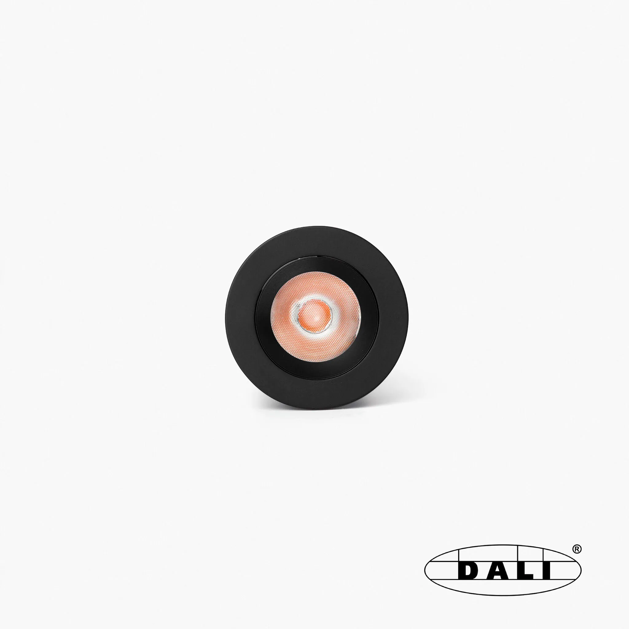 UNO black/black recessed downlight 8W